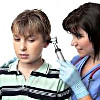 Определение проходимости слуховой трубы ребенку